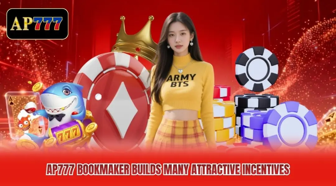 AP777 bookmaker builds many attractive incentives