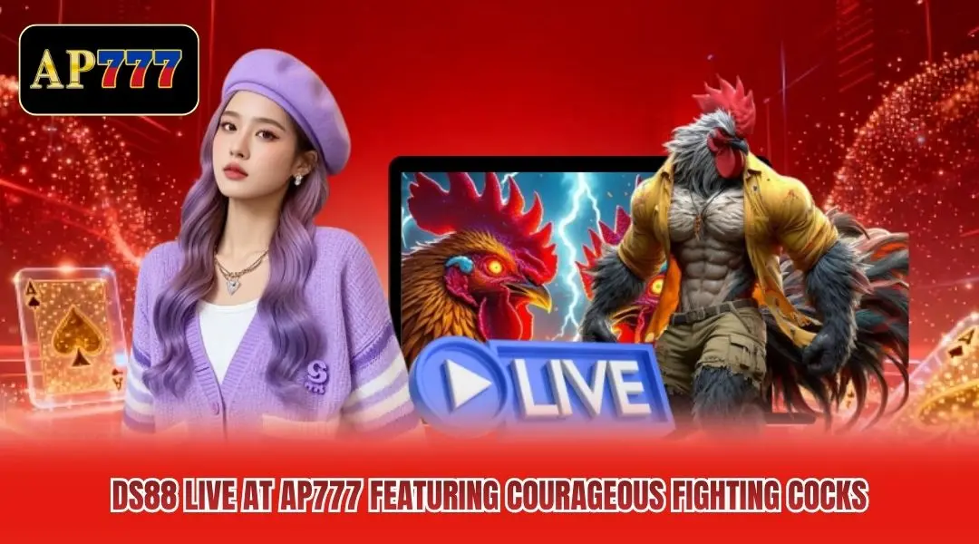 DS88 live at AP777 featuring courageous fighting cocks