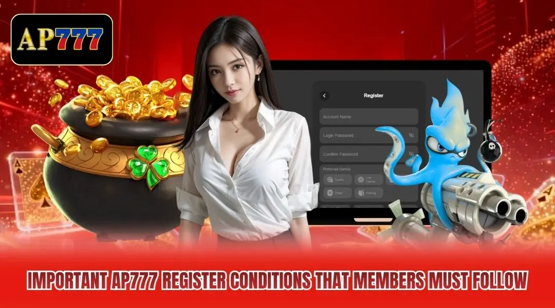 Important AP777 Register conditions that members must follow