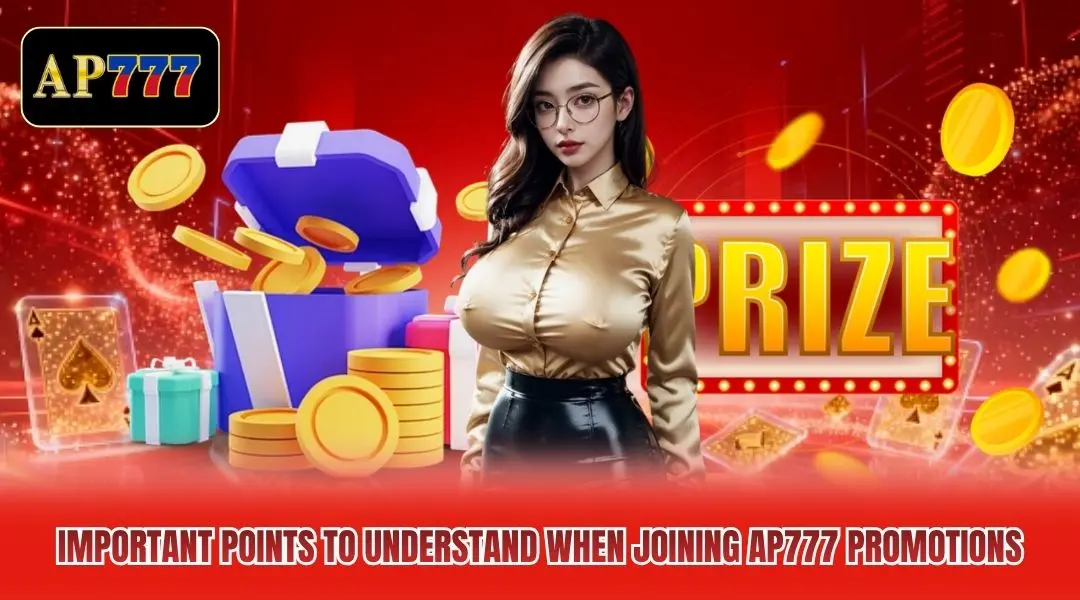 Important points to understand when joining AP777 Promotions