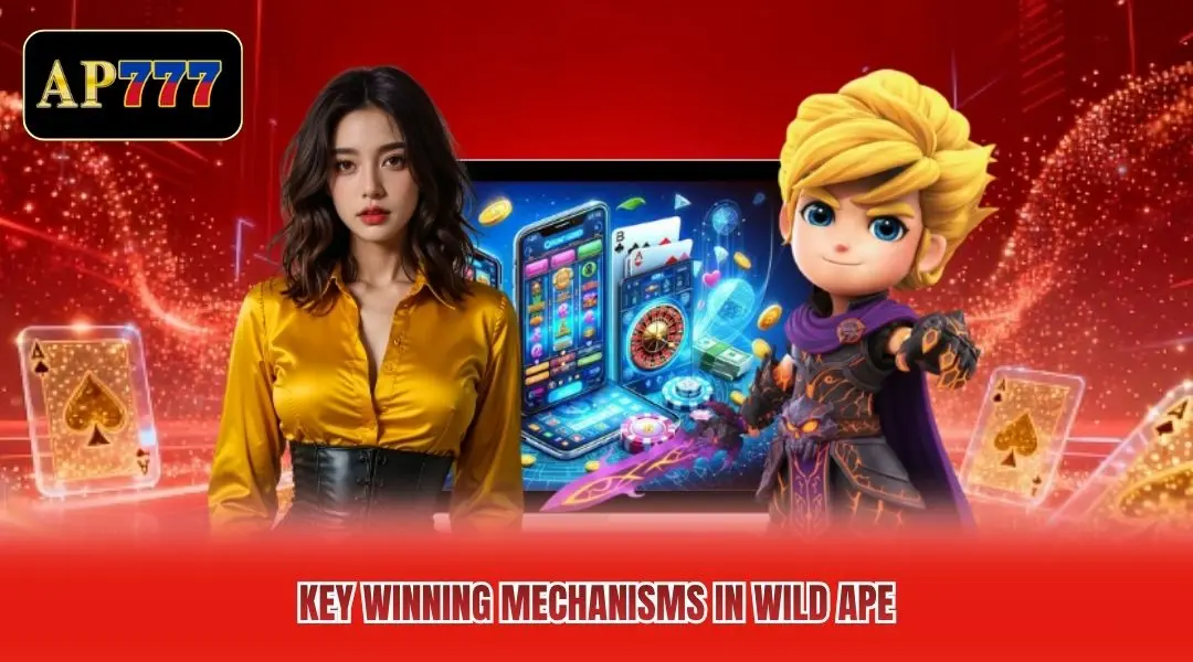 Key winning mechanisms in Wild Ape