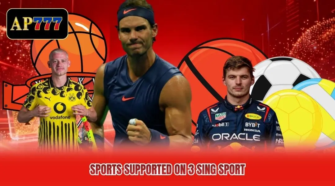 Sports supported on 3 Sing Sport
