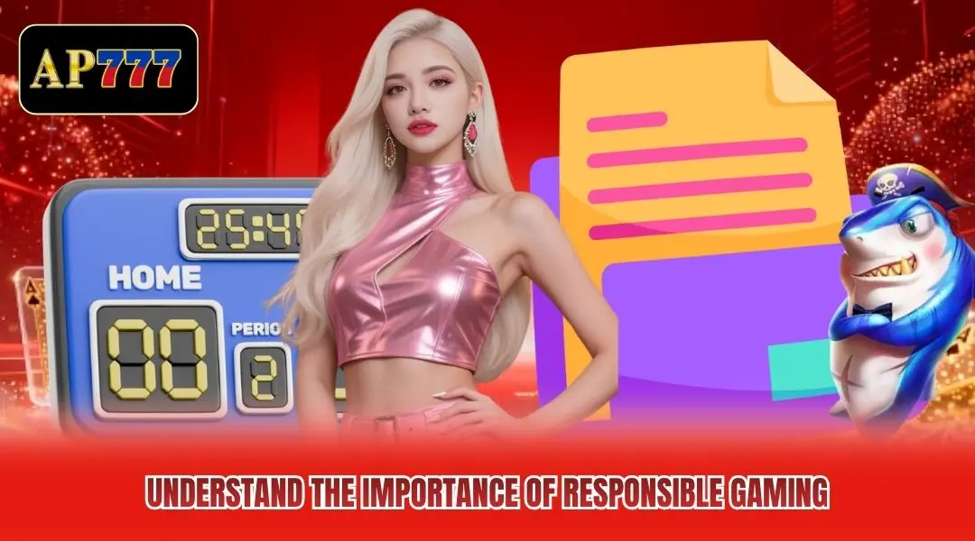 Understand the importance of responsible gaming